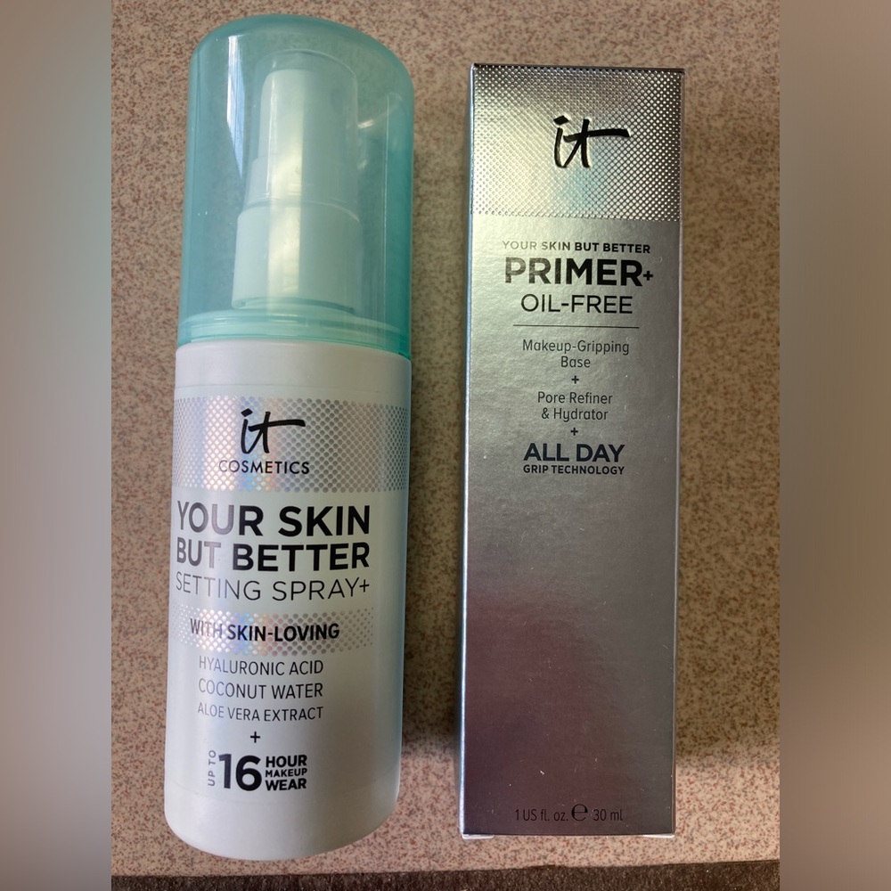 IT Cosmetics Your Skin But Better Setting Spray and Primer Duo
